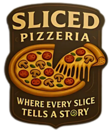 Logo - Sliced Pizzeria - Whangamata