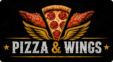Logo - Pizza & Wings